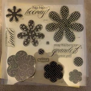 Horray Bouquet stamp set